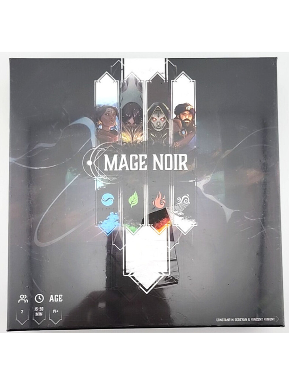 Mage Noir Card Game Double Combo Games Strategy Deckbuilding Fantasy Magic OOP